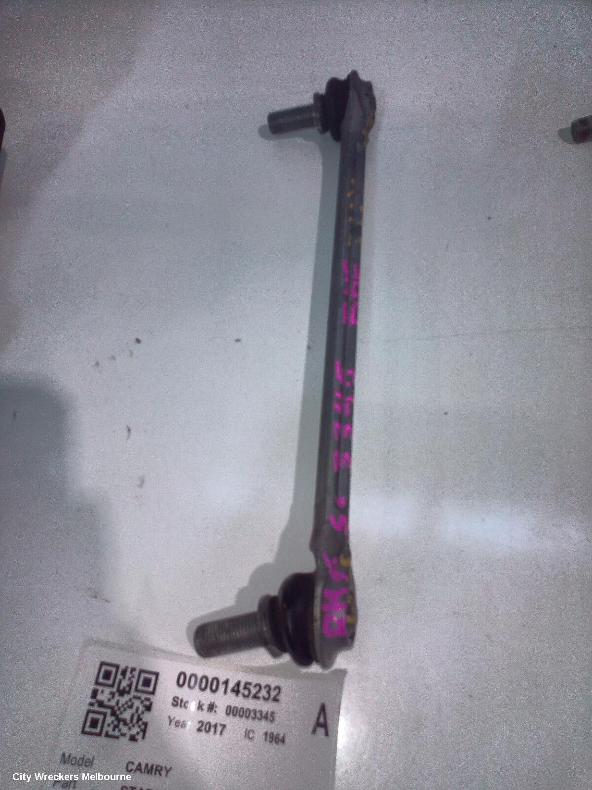 TOYOTA CAMRY 2017 Stabiliser Bar