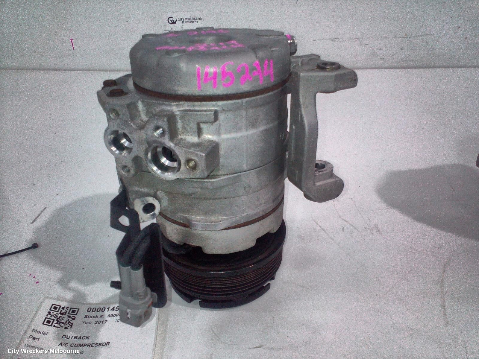 SUBARU OUTBACK 2017 A/C Compressor