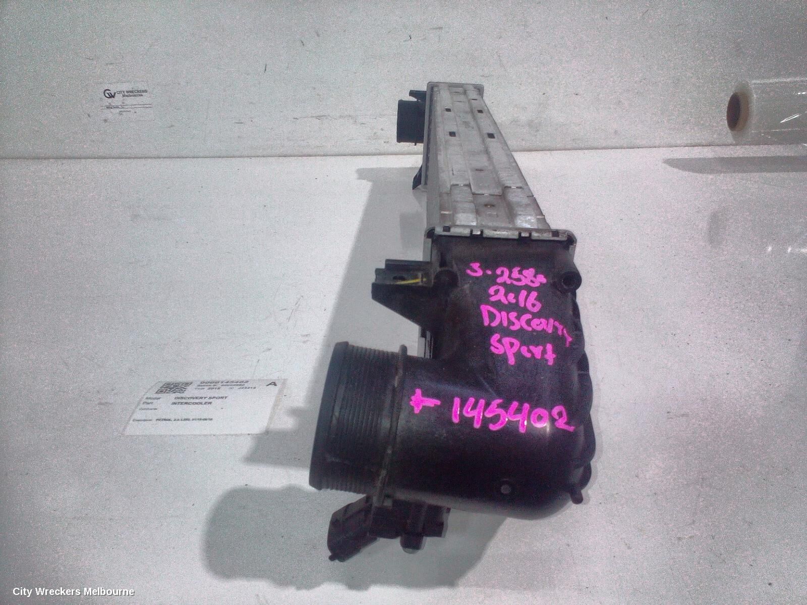 LAND ROVER DISCOVERY SPORT 2016 Intercooler