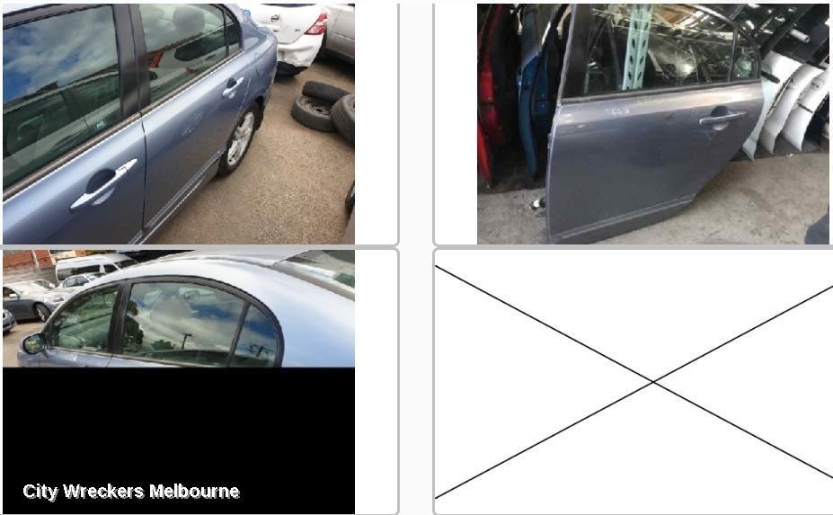 HONDA CIVIC 2006 Left Rear Door/Sliding