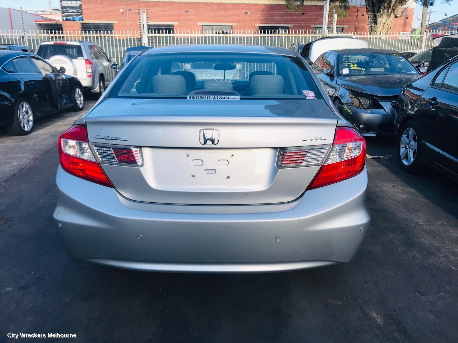 HONDA CIVIC 2013 RIGHT_REAR_DOOR_SLIDING