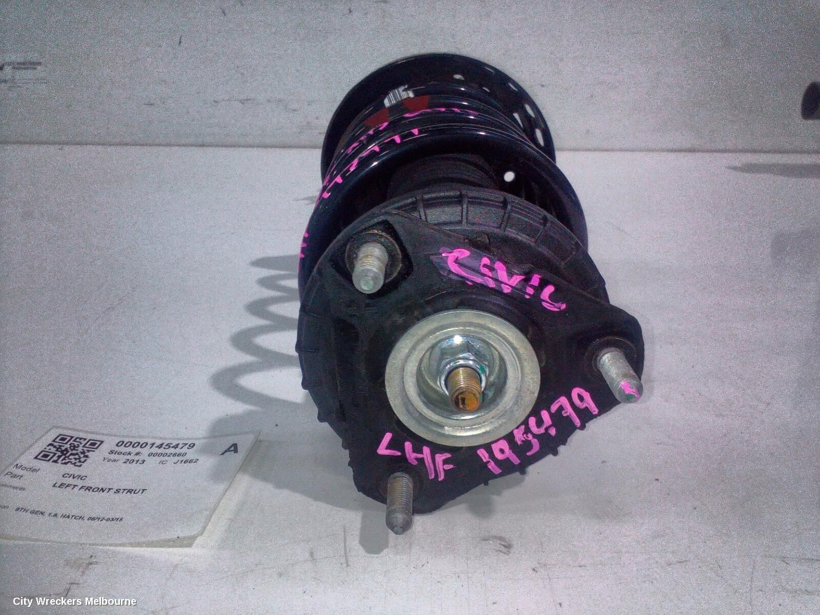 HONDA CIVIC 2013 Left Front Strut