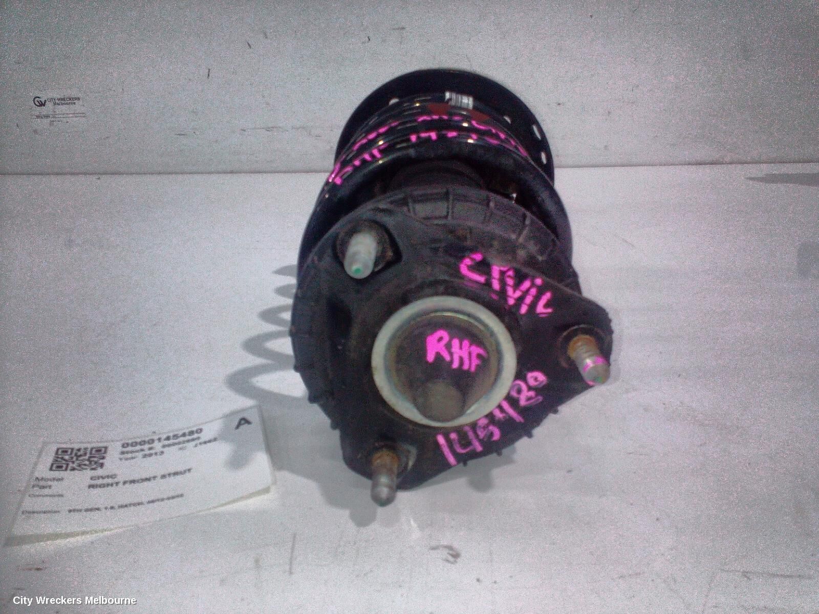 HONDA CIVIC 2013 Right Front Strut