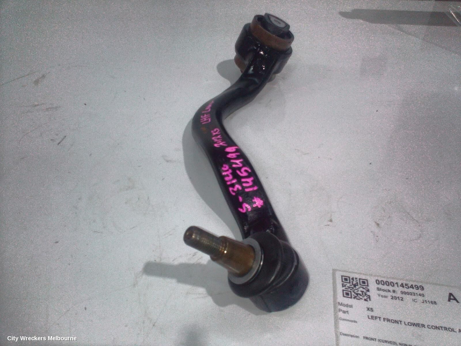 BMW X5 2012 Left Front Lower Control Arm