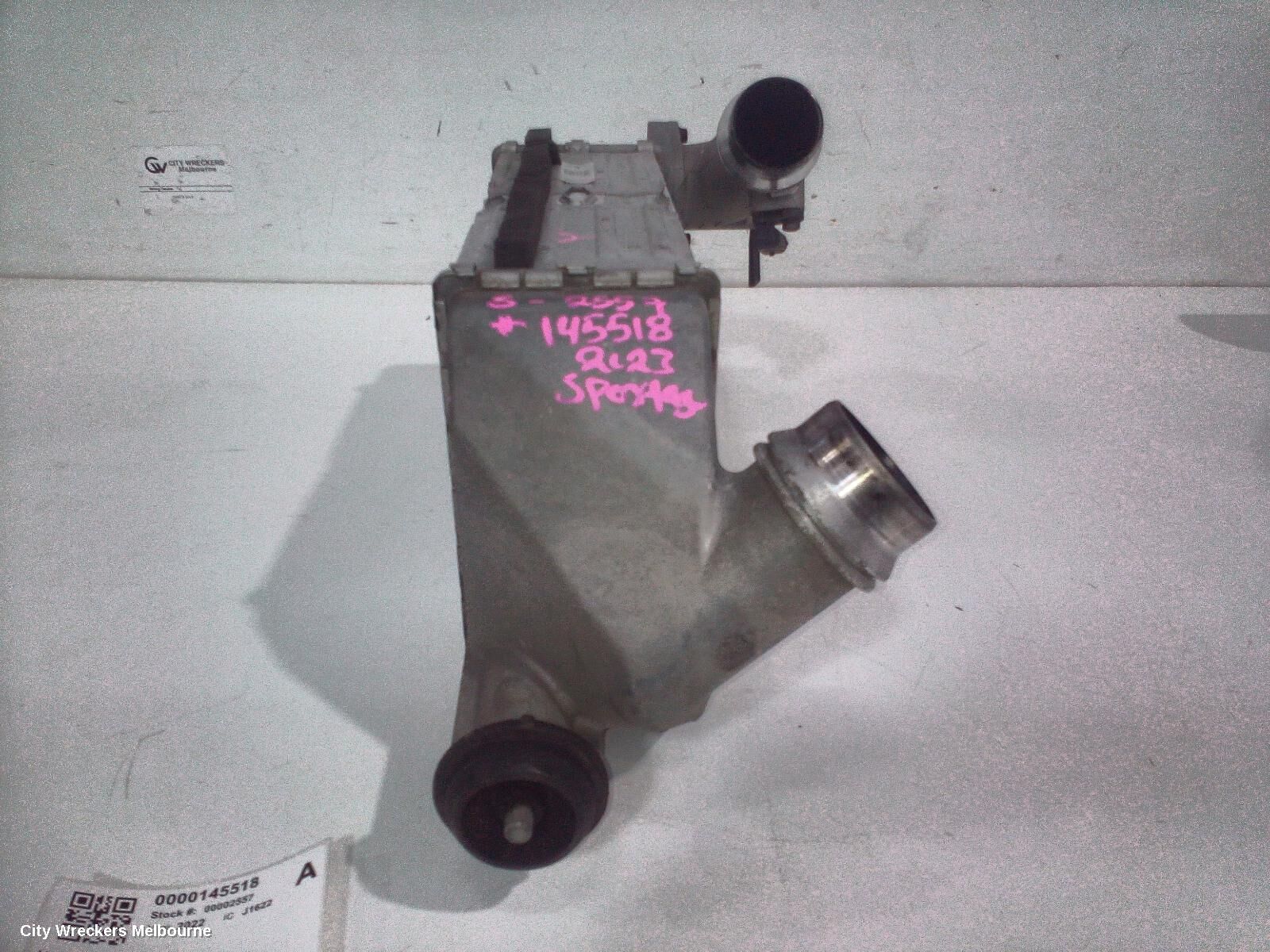 KIA SPORTAGE 2022 Intercooler