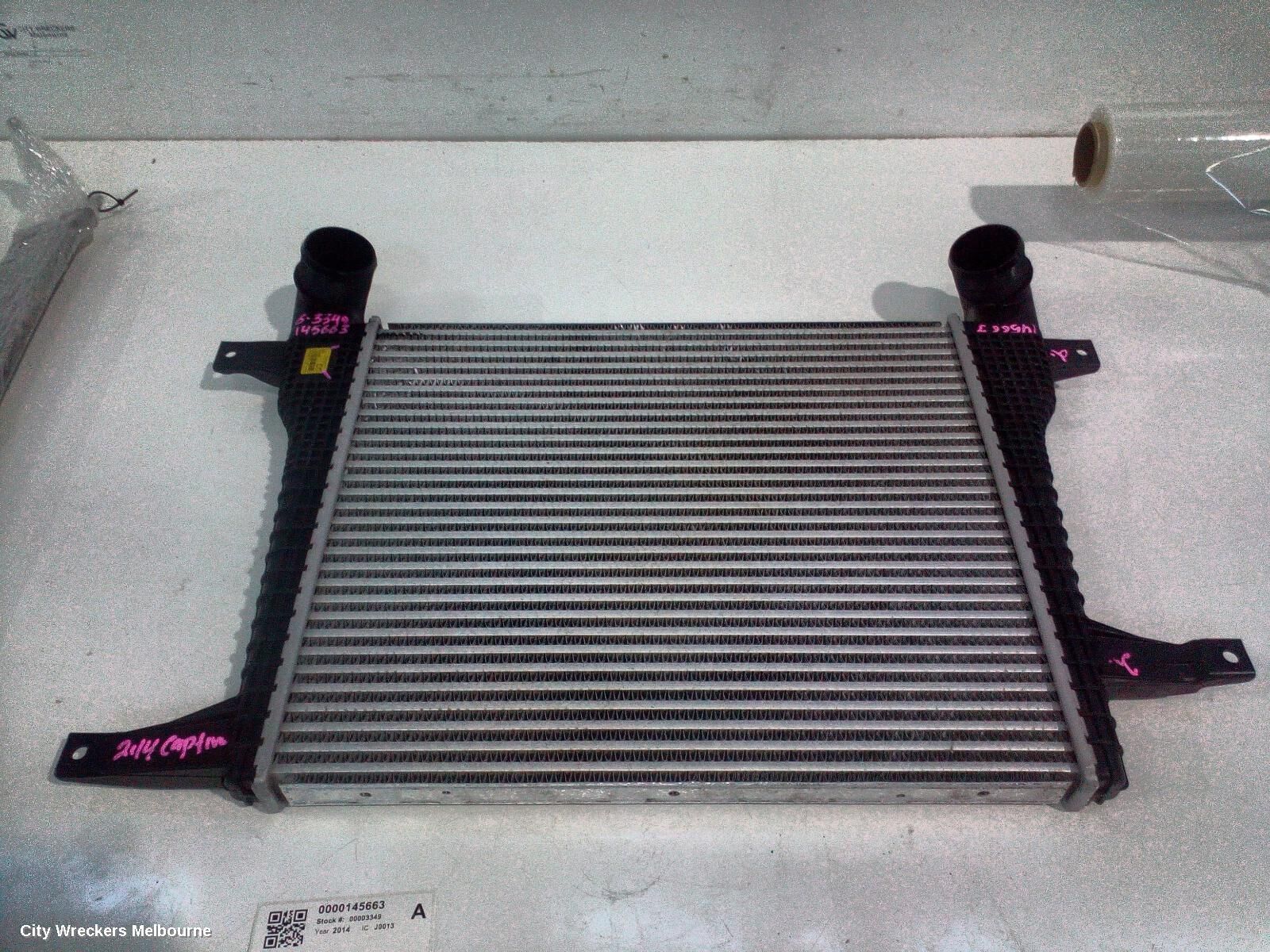 HOLDEN CAPTIVA 2014 Intercooler