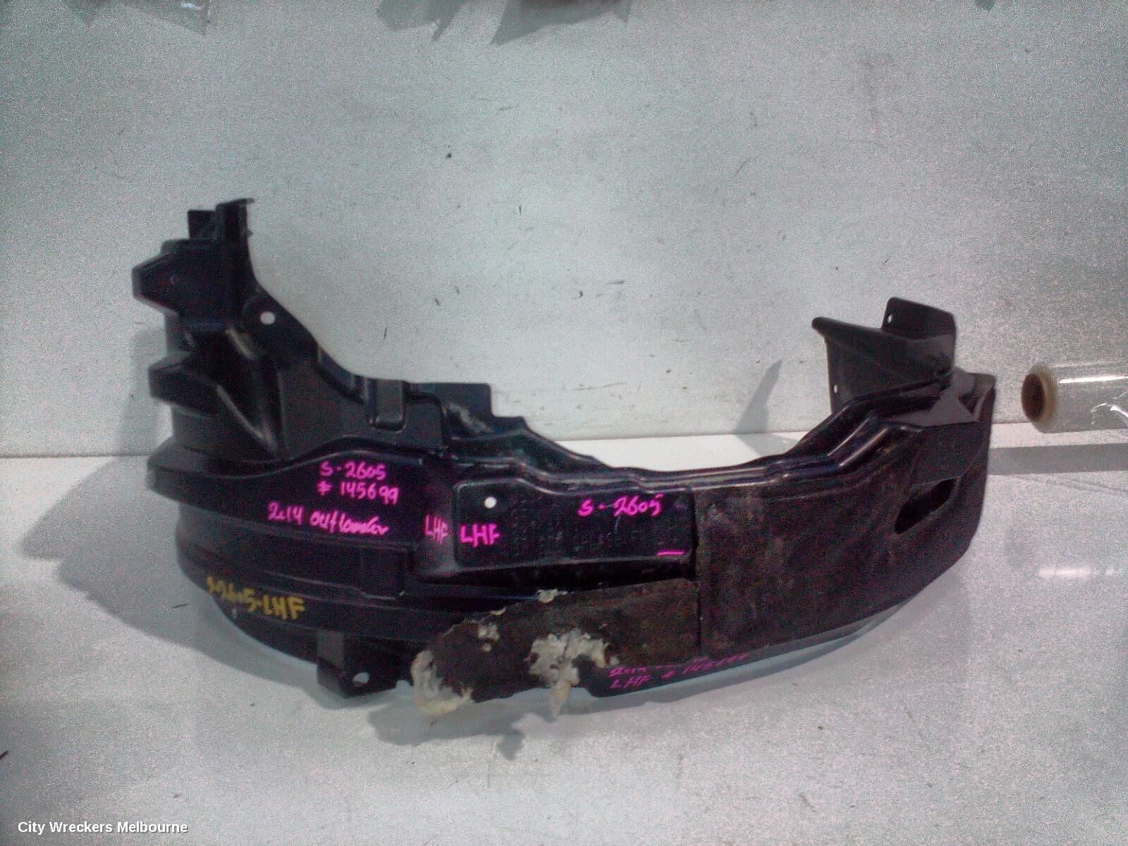 MITSUBISHI OUTLANDER 2014 Left Guard Liner