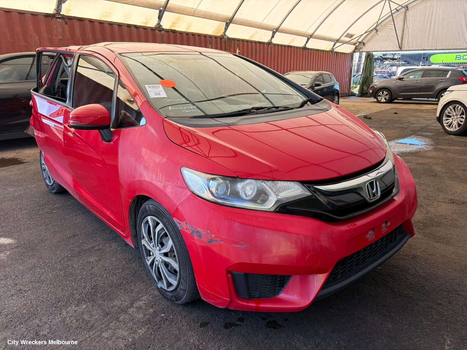 HONDA JAZZ 2014 F/Bar Reinforc/Brack