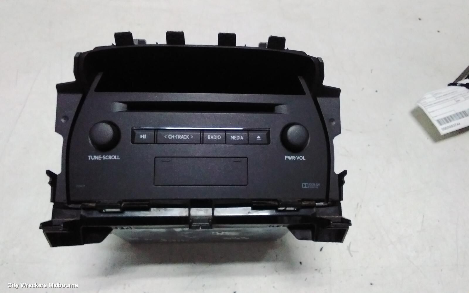LEXUS NX 2015 Radio/Cd/Dvd/Sat/Tv