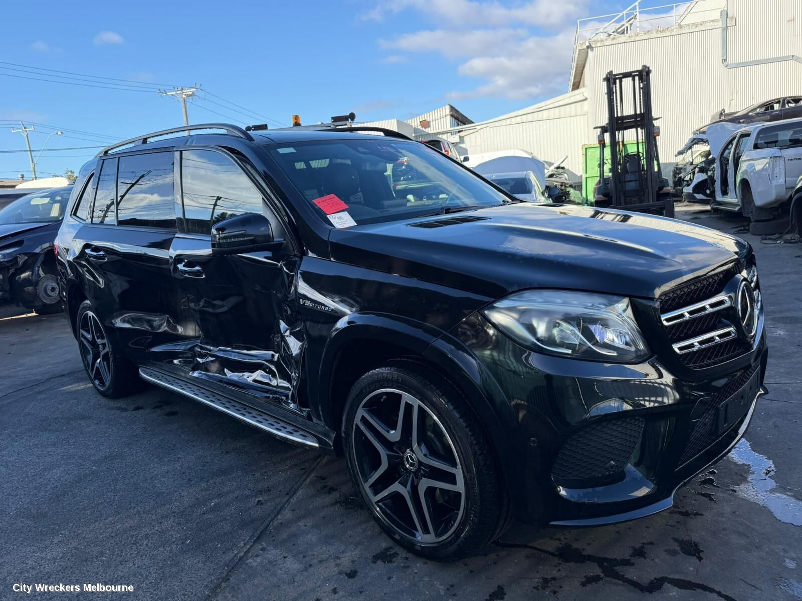 MERCEDES GLS CLASS 2018 Left Headlamp
