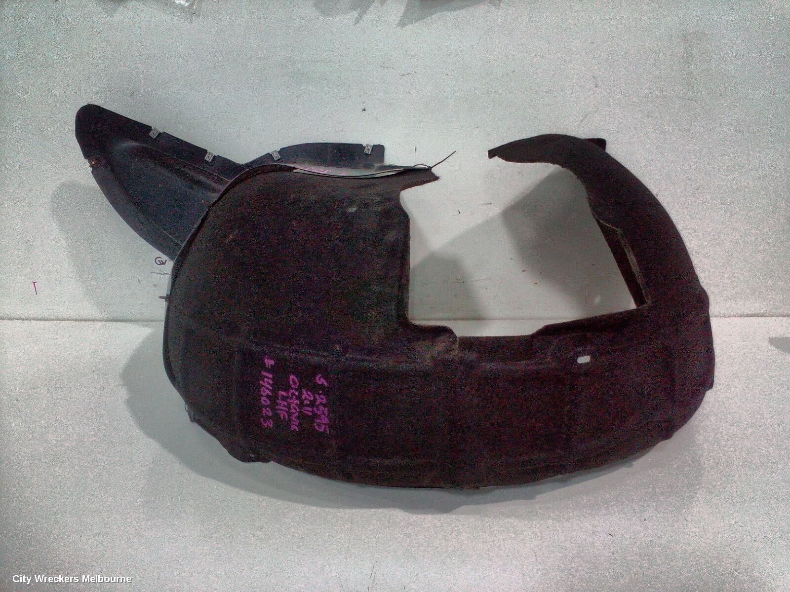SKODA OCTAVIA 2011 Left Guard Liner