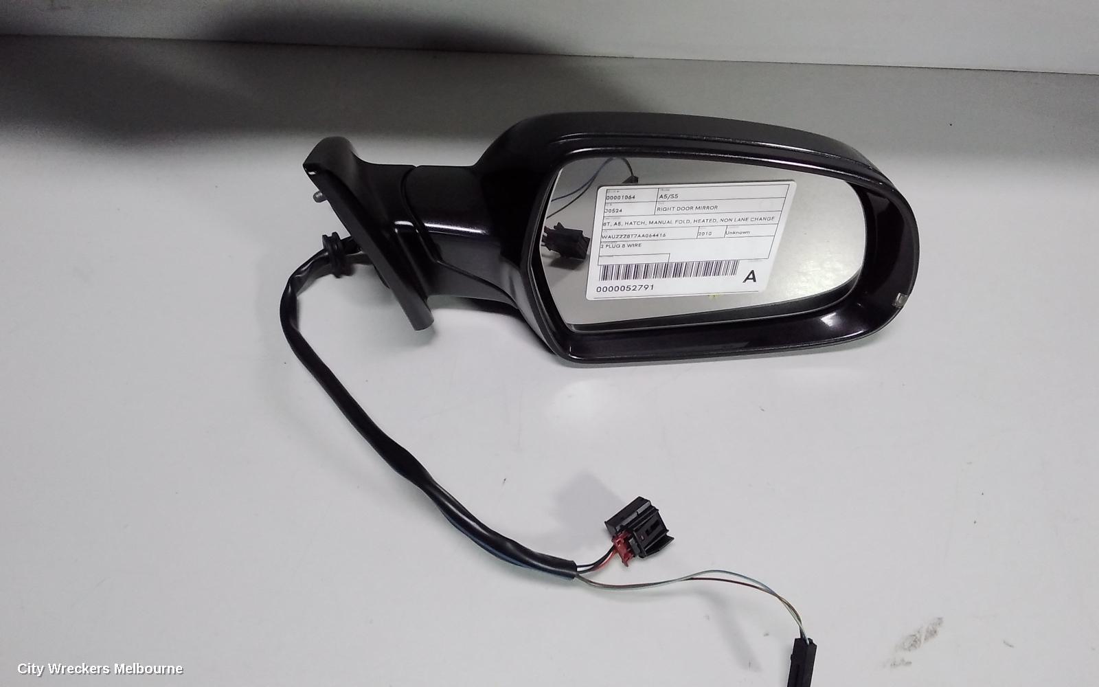 AUDI A5 2010 Right Door Mirror