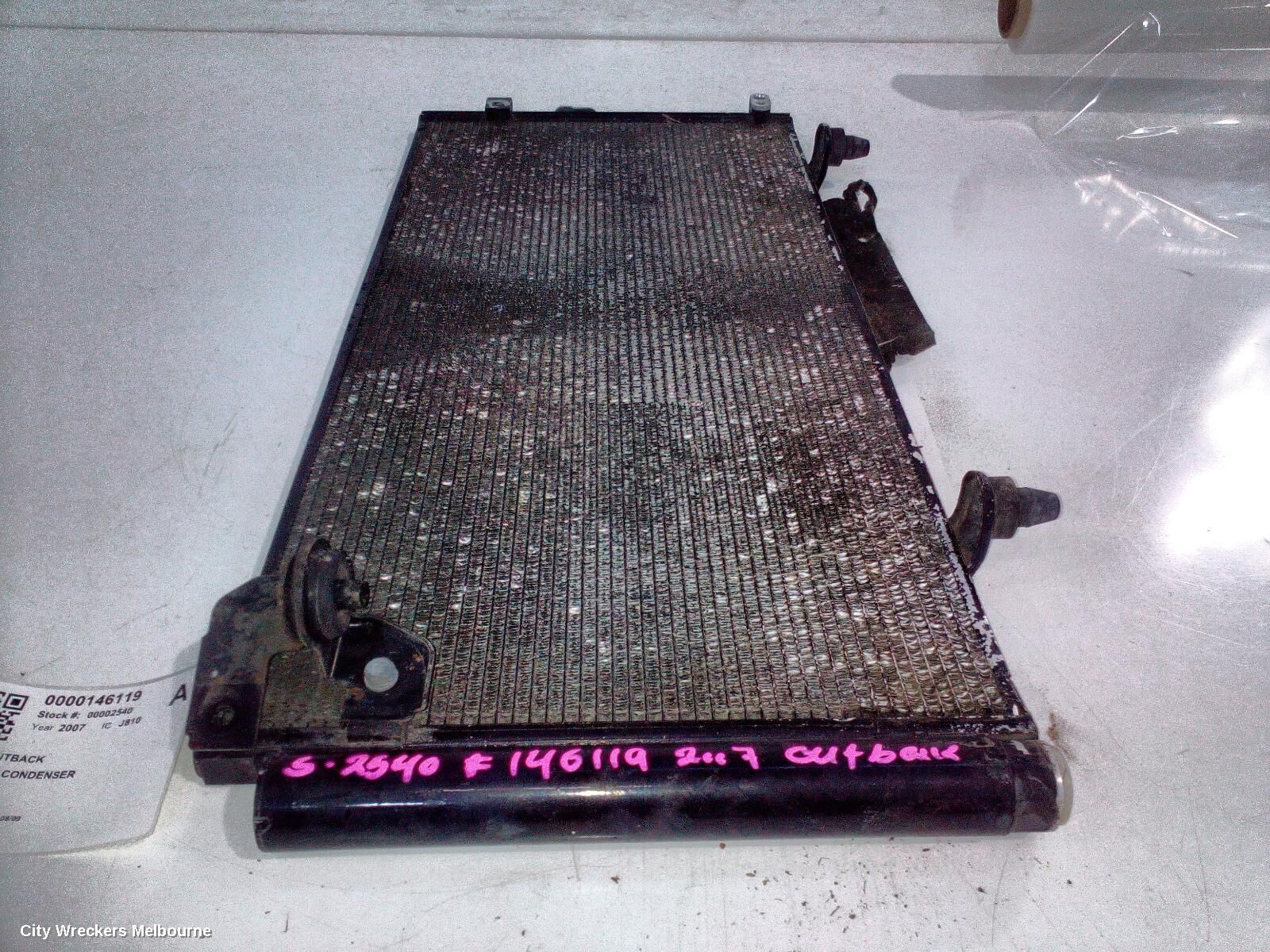 SUBARU OUTBACK 2007 A/C Condenser