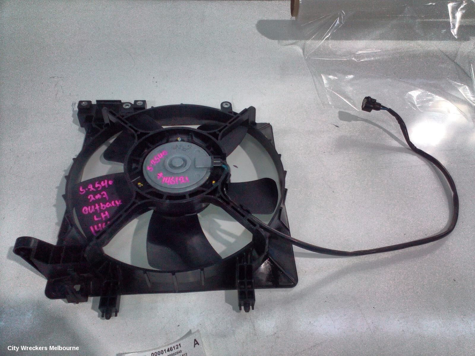 SUBARU OUTBACK 2007 Fan