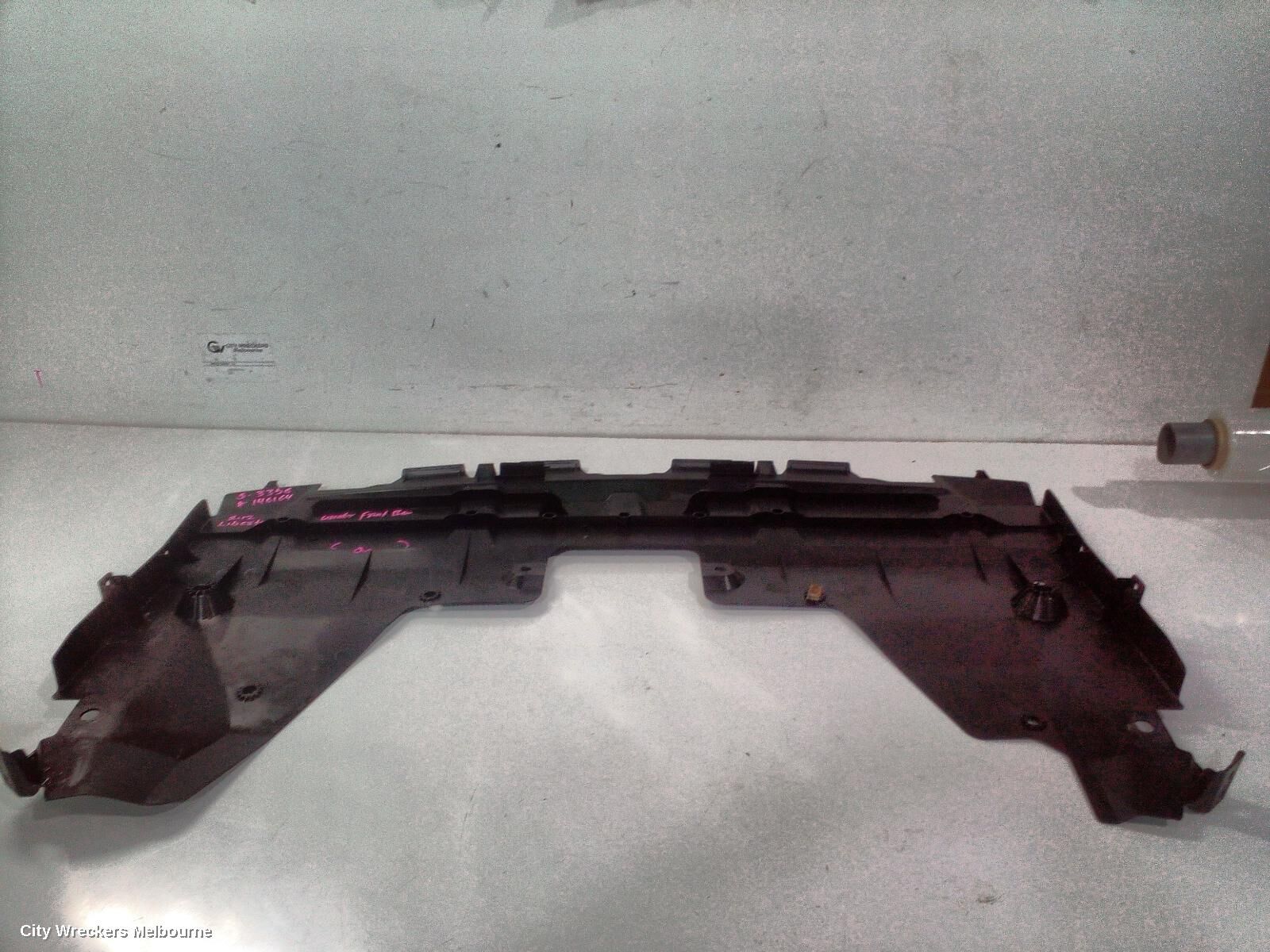 SUBARU LIBERTY, 5TH GEN 09/09-11/14, LOWER BUMPER SPLASH TRAY ONLY : 146164