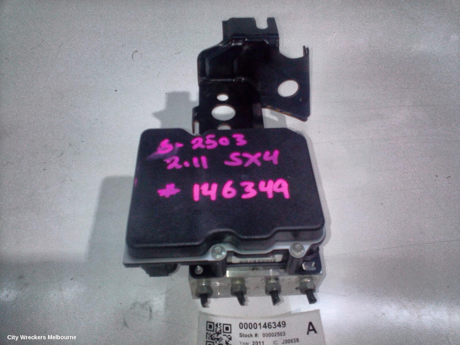 SUZUKI SX4 2011 Abs Pump/Modulator