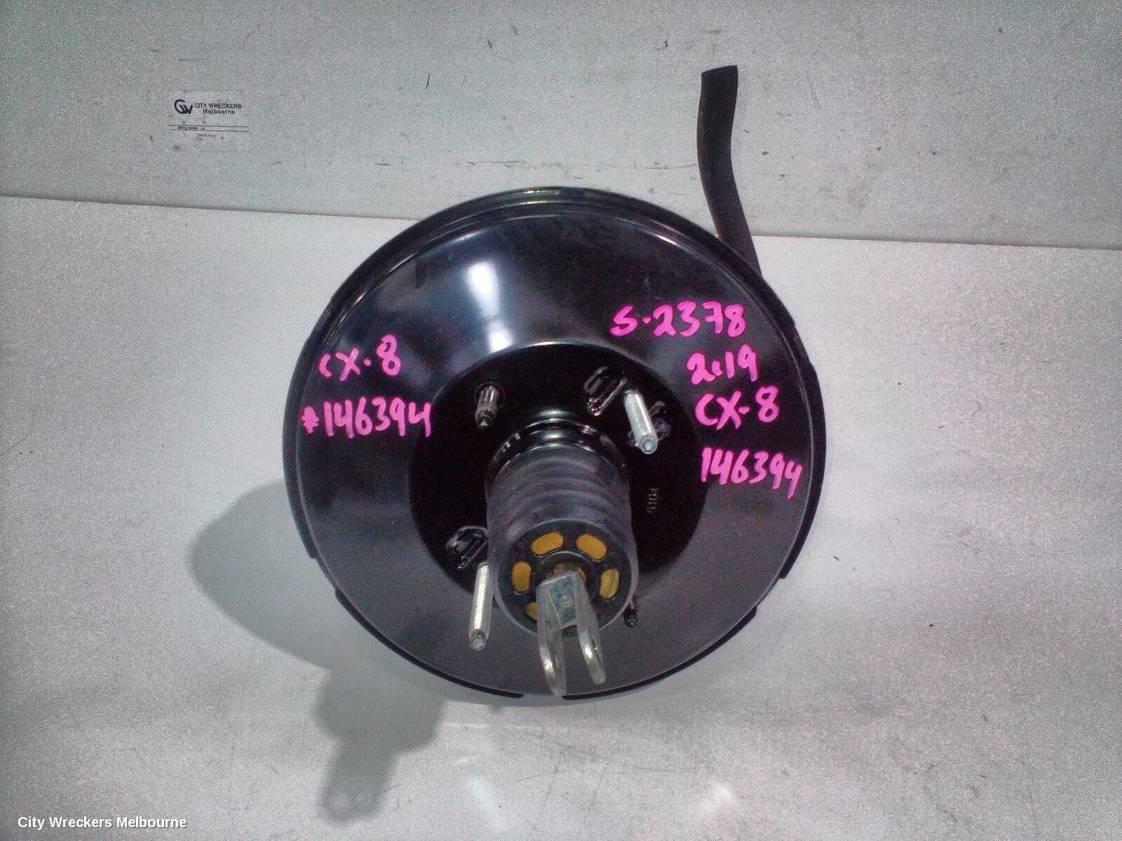 MAZDA CX8 2019 Brake Booster