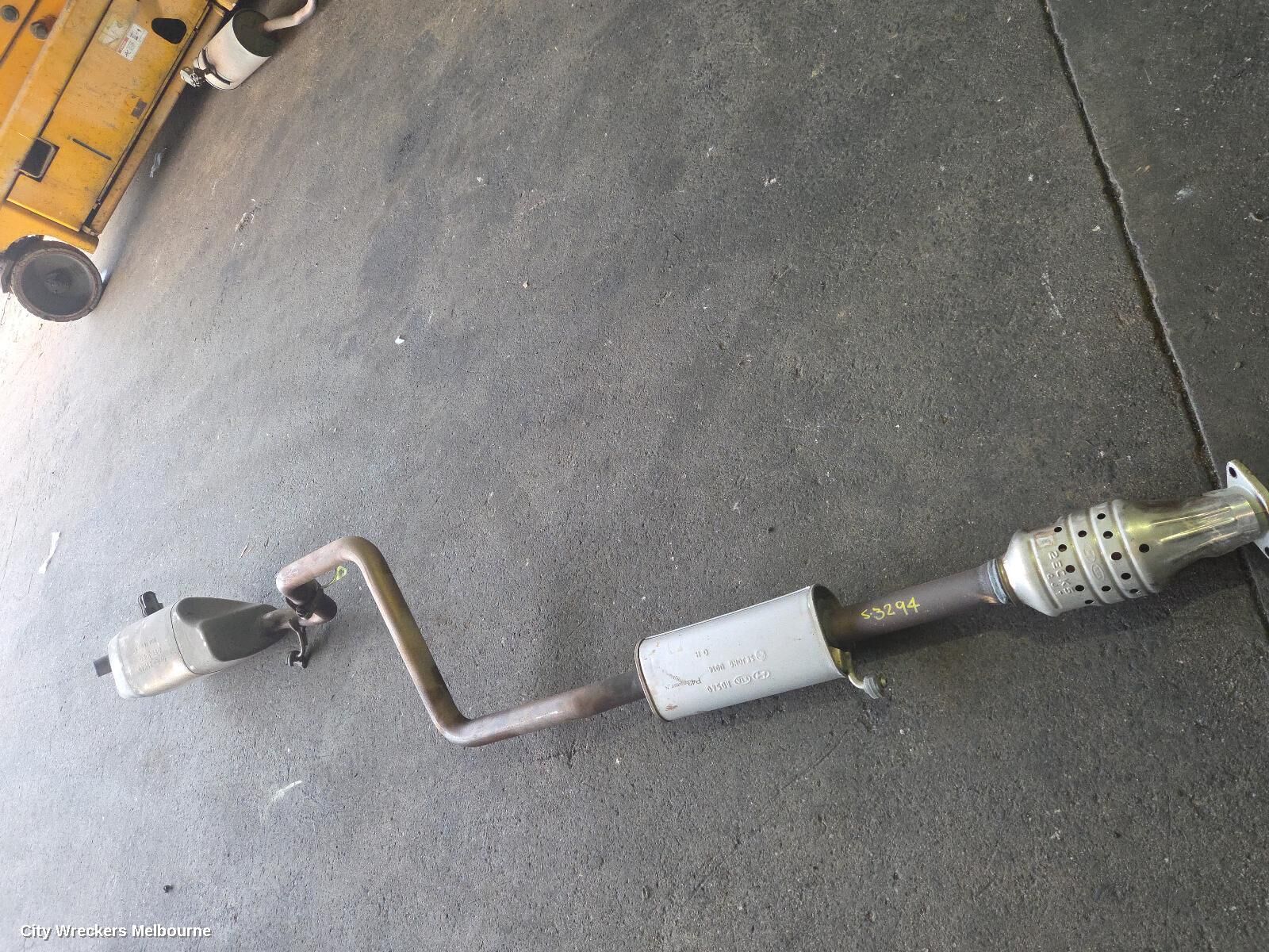 HYUNDAI I30 2021 Exhaust System