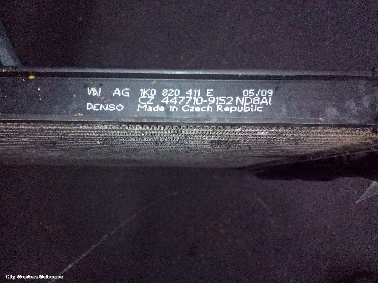 SKODA OCTAVIA 2009 A/C Condenser