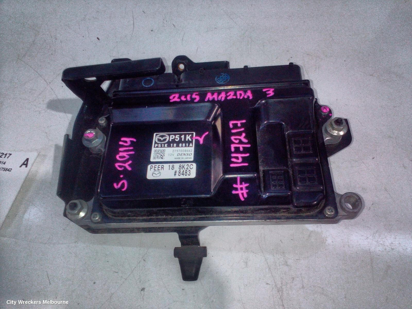 MAZDA 3 2015 Ecu