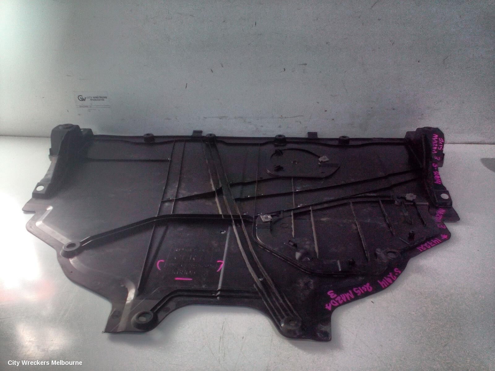 MAZDA 3 2015 LOWER ENGINE SPLASH TRAY