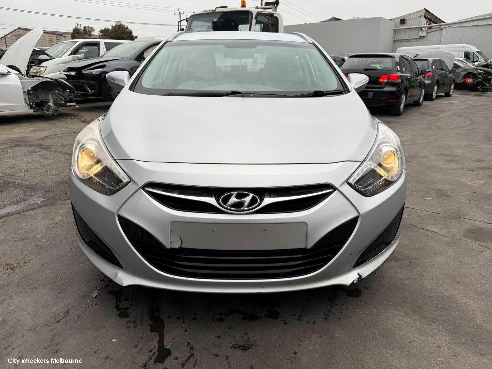 HYUNDAI I40 2012 Right Rear Side Glass