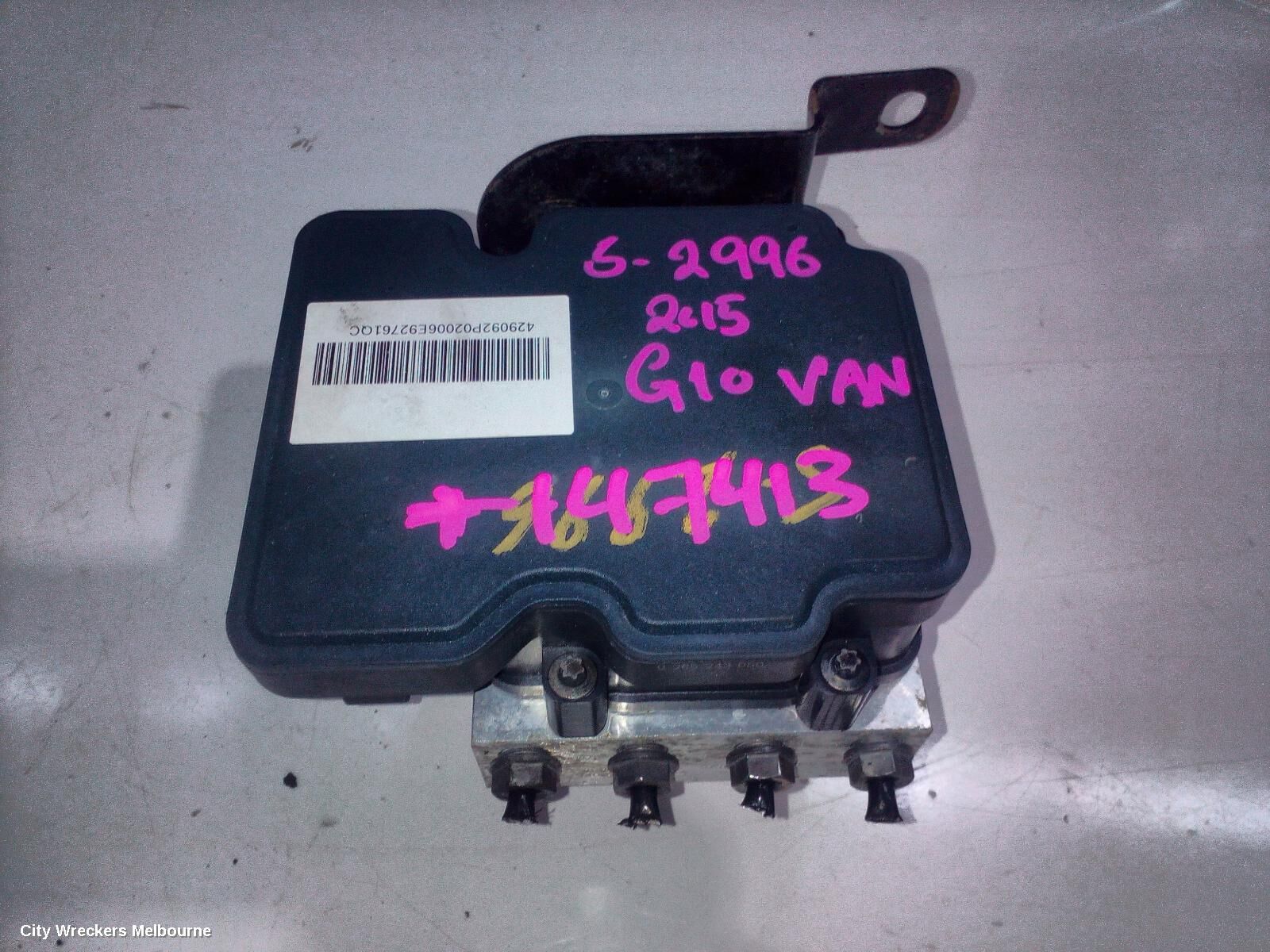 LDV G10 2015 Abs Pump/Modulator