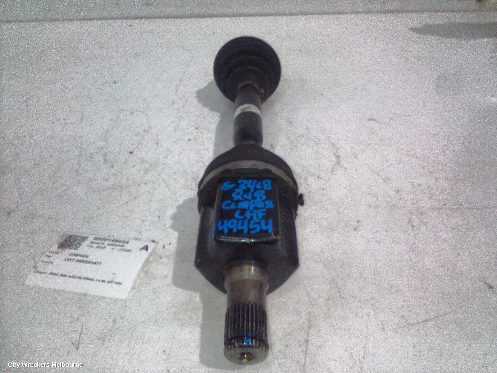 JEEP COMPASS 2018 Left Driveshaft