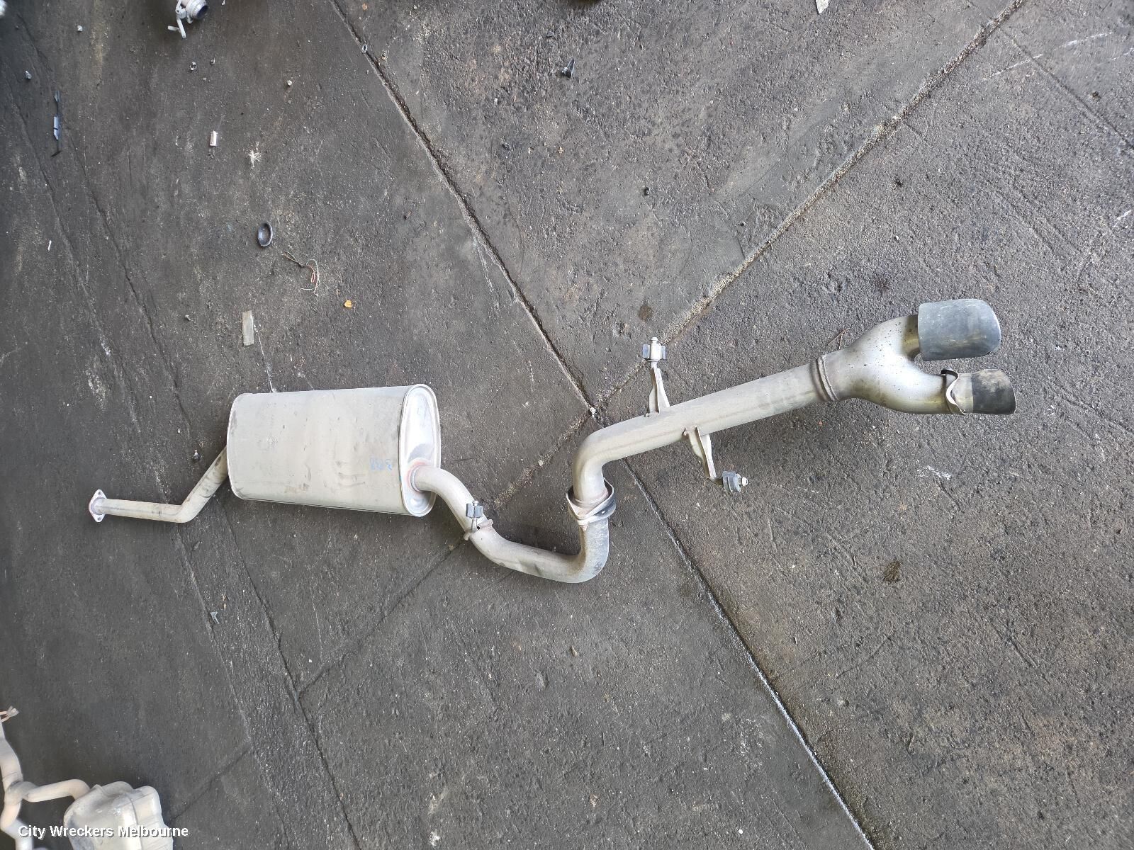 HYUNDAI SANTA FE 2015 Exhaust System