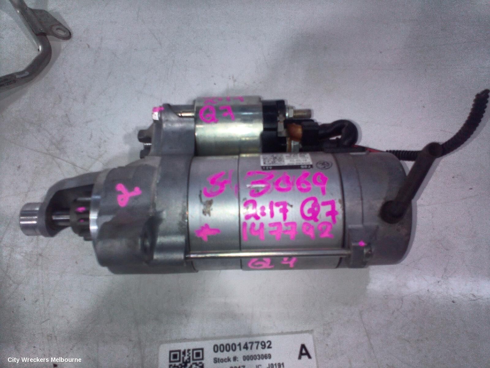 AUDI Q7 2017 Starter
