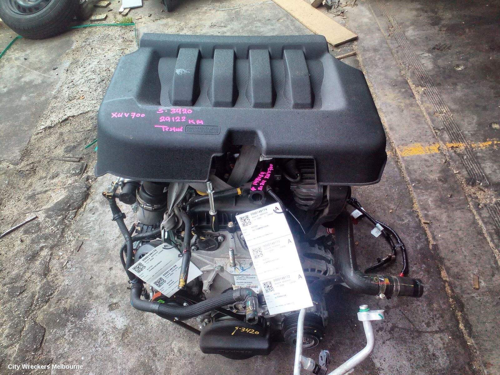 MAHINDRA XUV700 2024 Engine