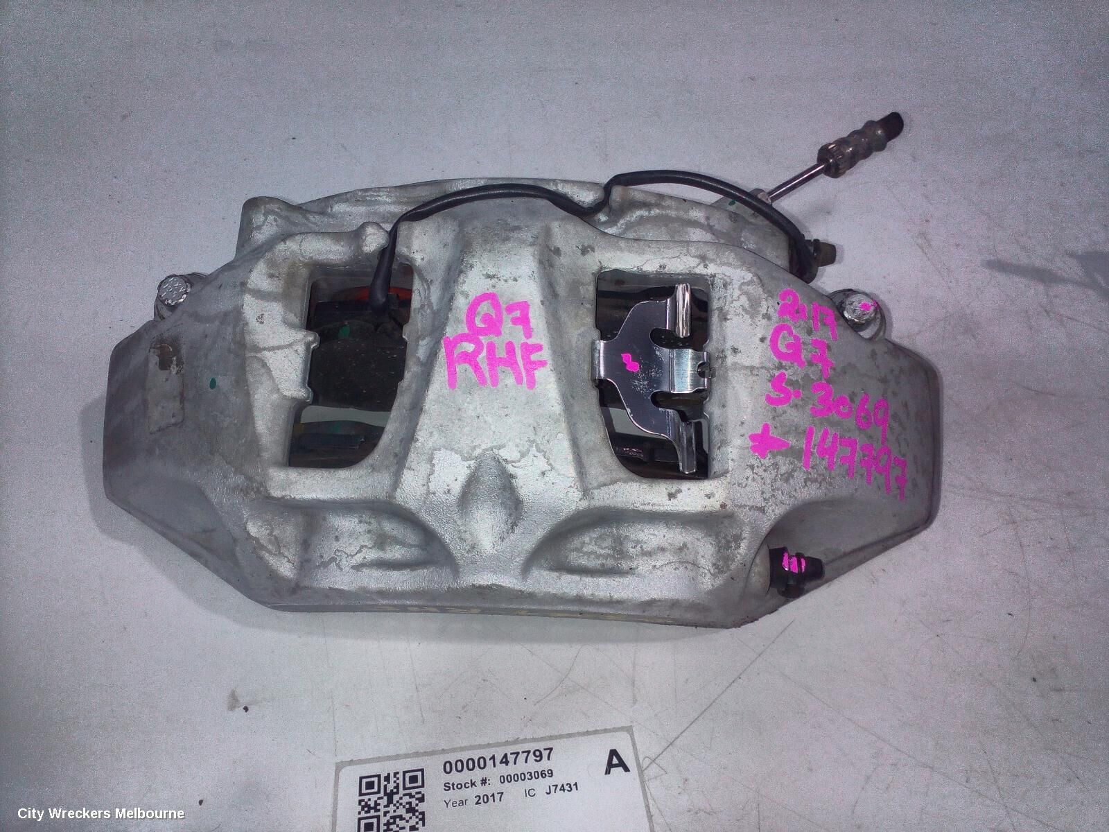 AUDI Q7 2017 Caliper