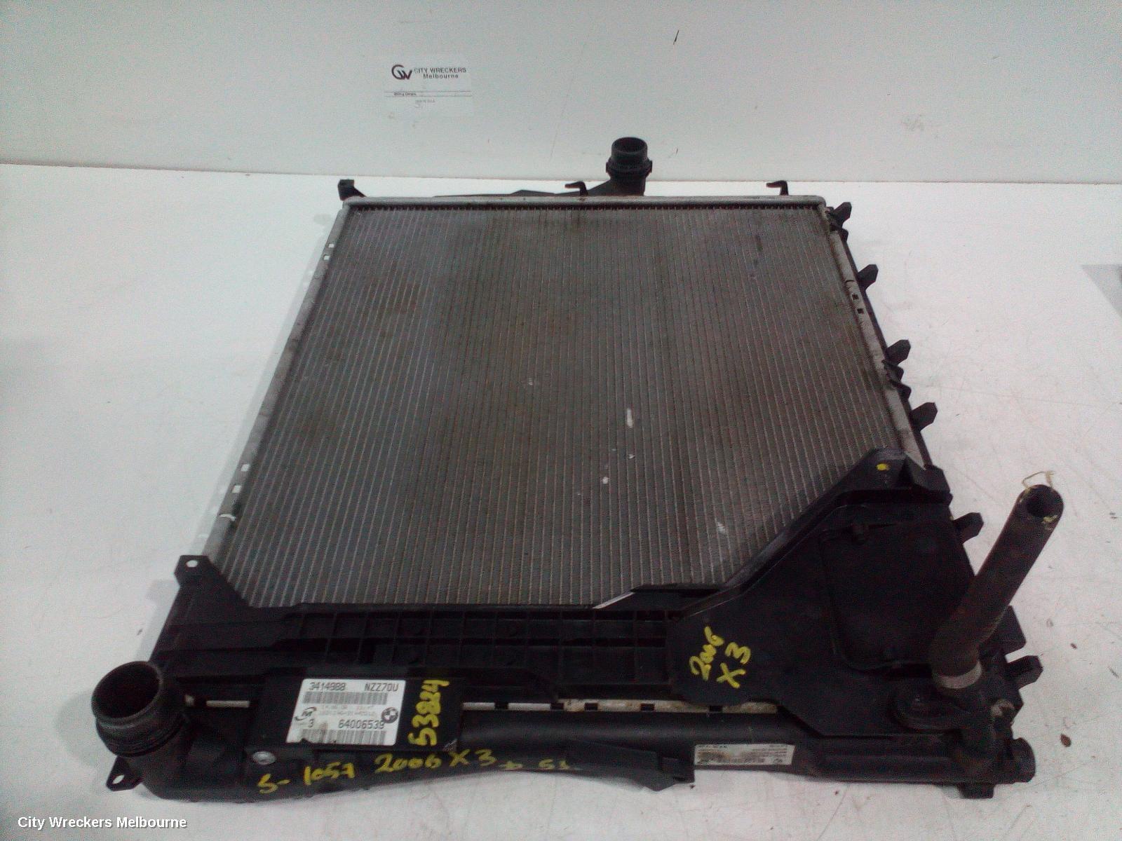 BMW X3 2006 Radiator