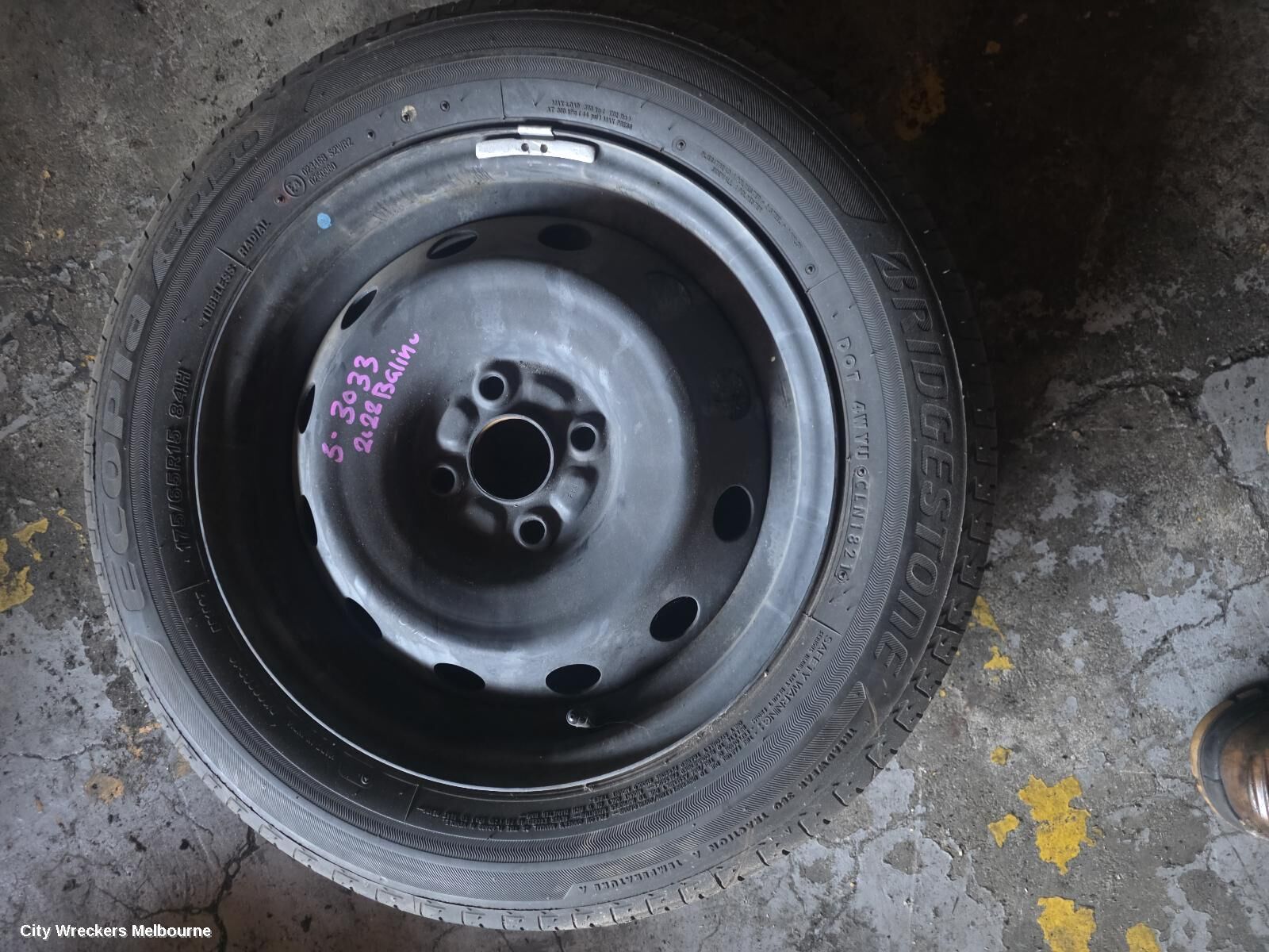 SUZUKI BALENO 2019 Wheel Standard/Steel