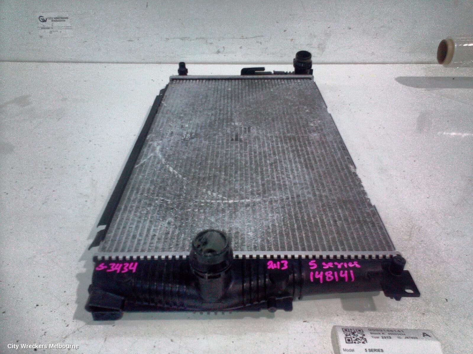 BMW 5 SERIES 2013 Radiator