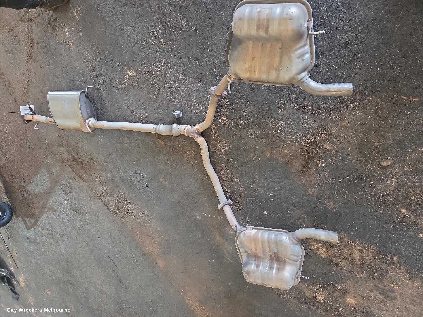 HOLDEN CAPTIVA 2018 Exhaust System