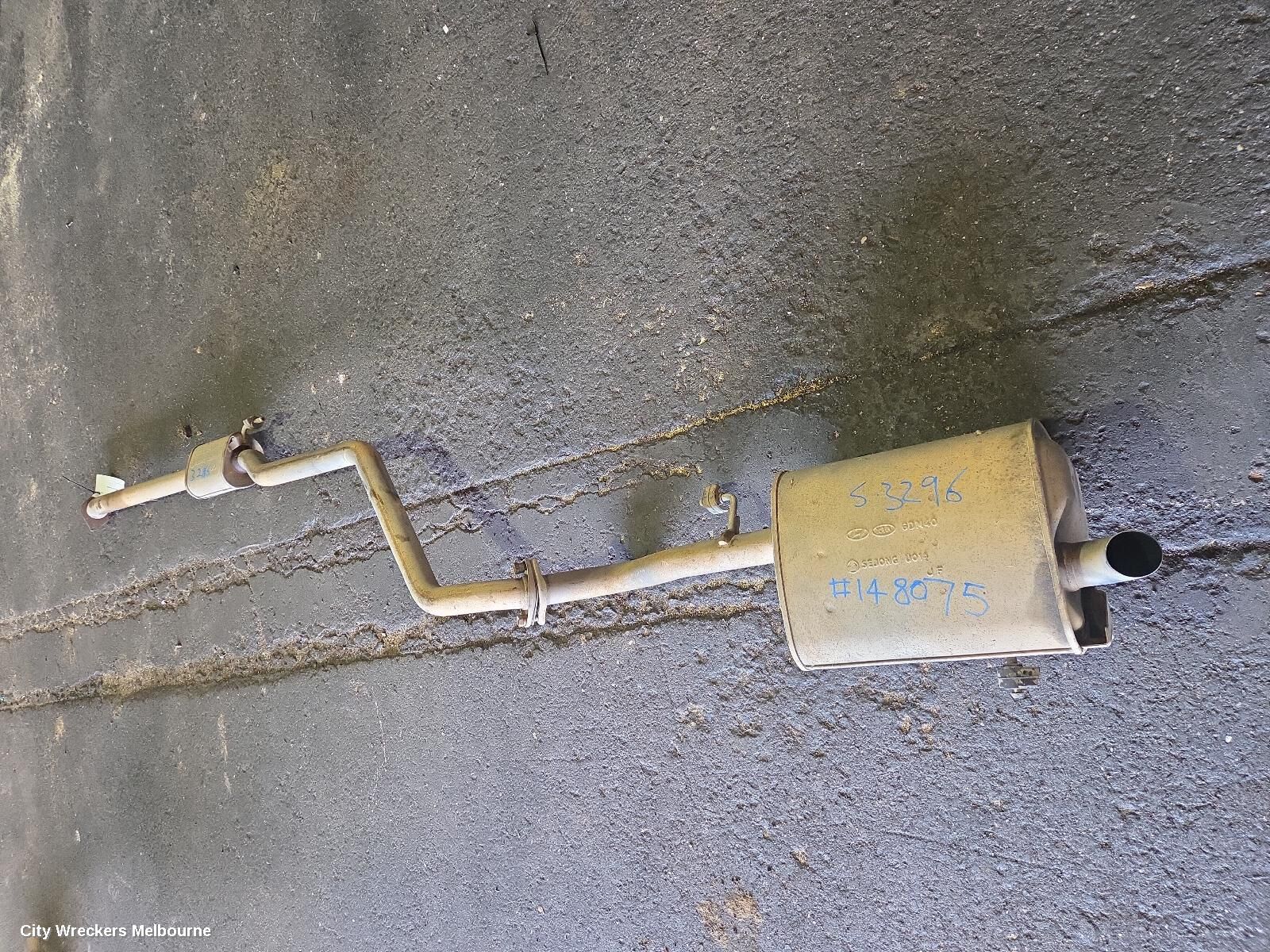 HYUNDAI I30 2014 Exhaust System