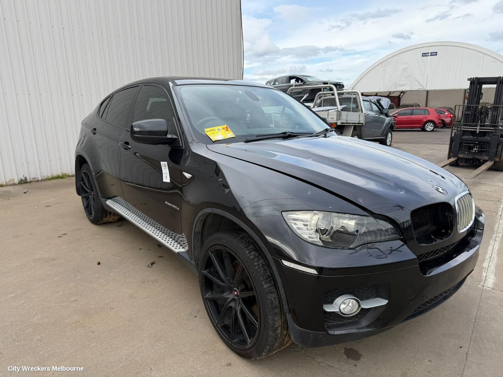 BMW X6 2008 Left Front Door Window
