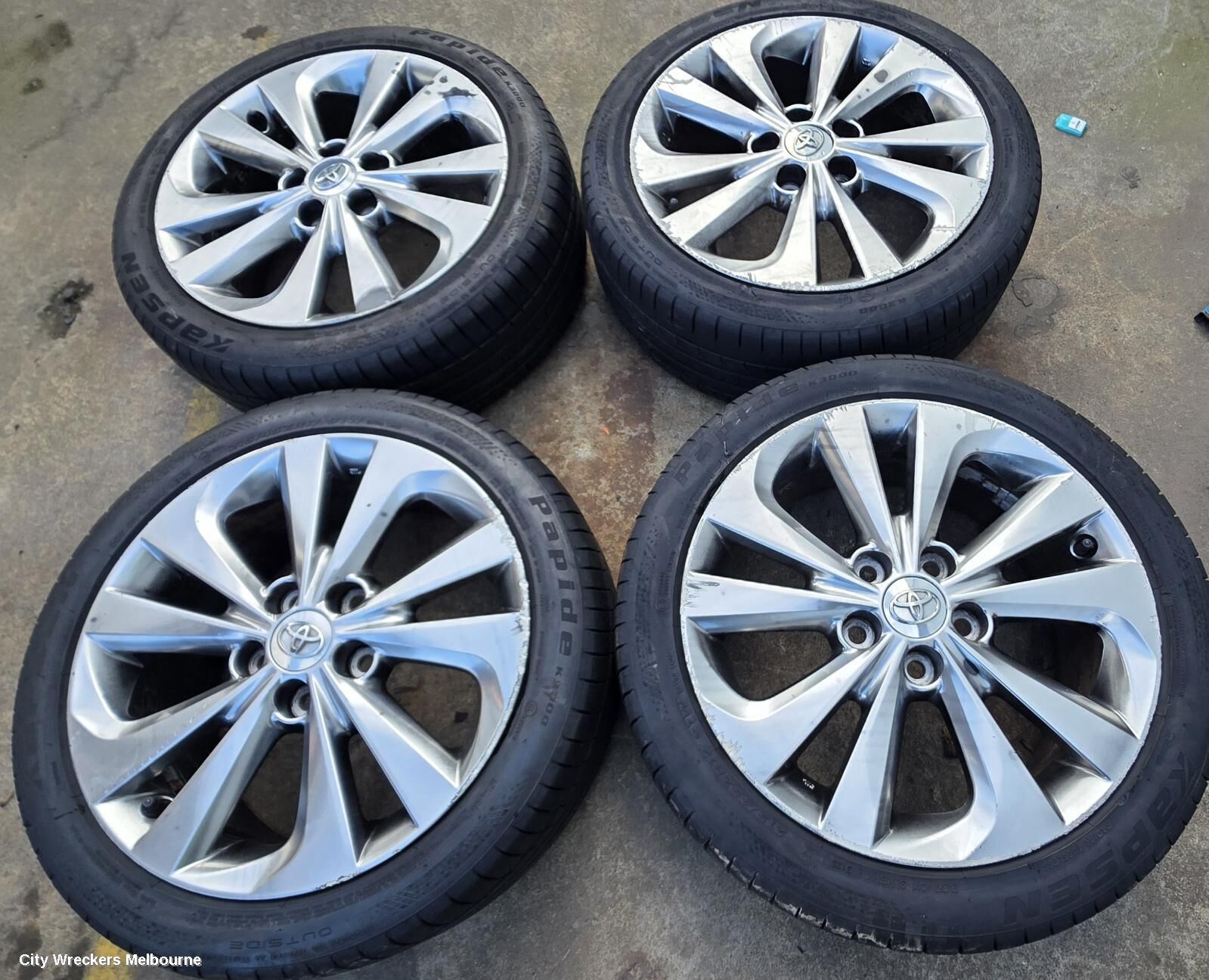 TOYOTA COROLLA 2014 Wheel Mag