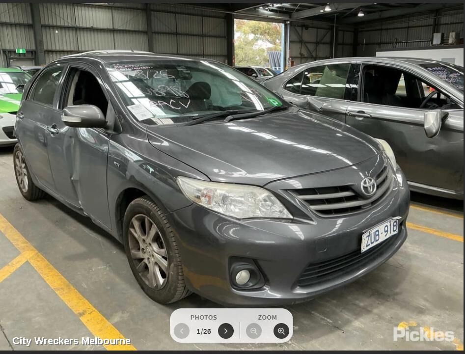 TOYOTA COROLLA 2011 Trans/Gearbox