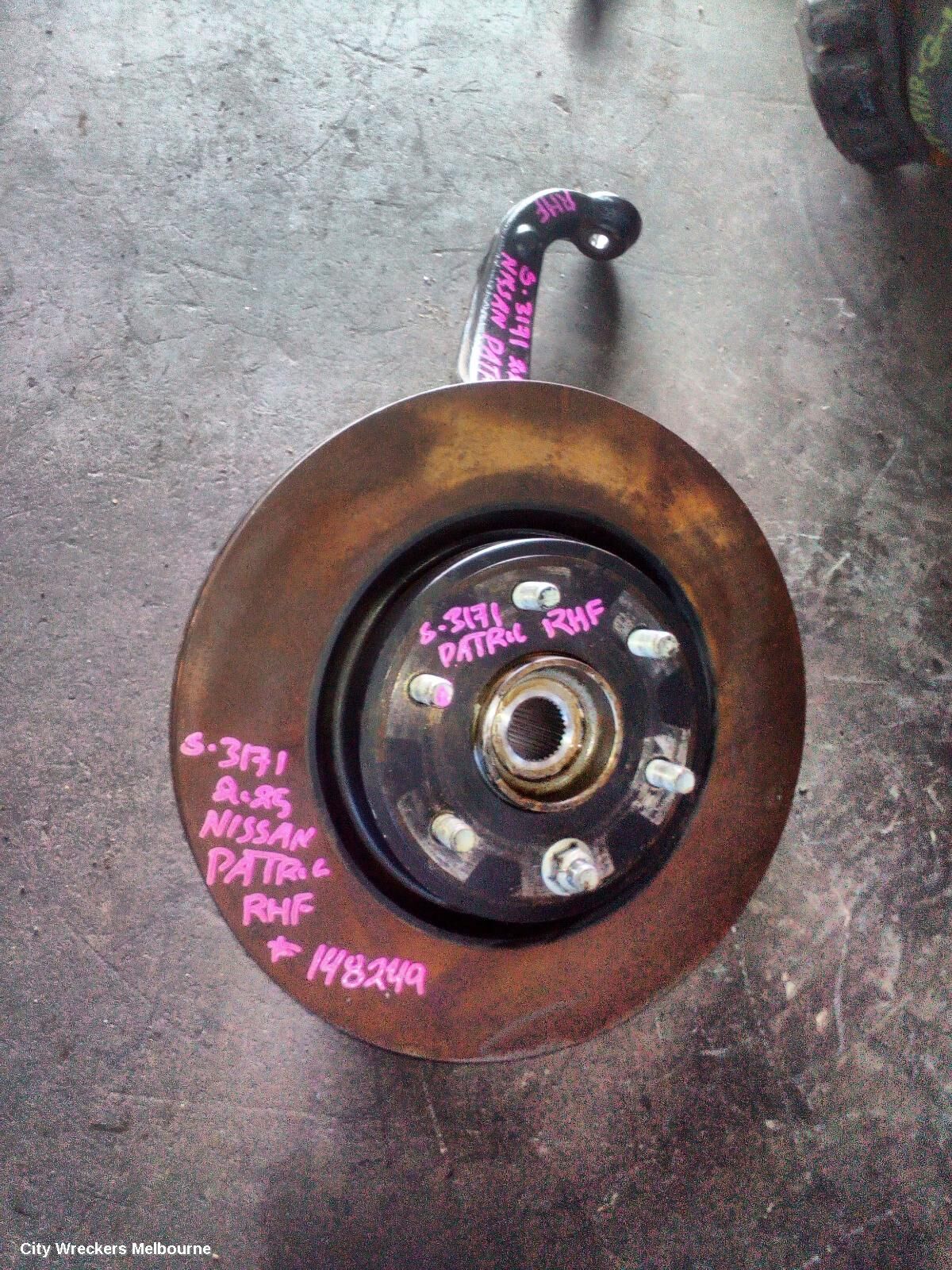 NISSAN PATROL 2025 Right Front Hub Assembly
