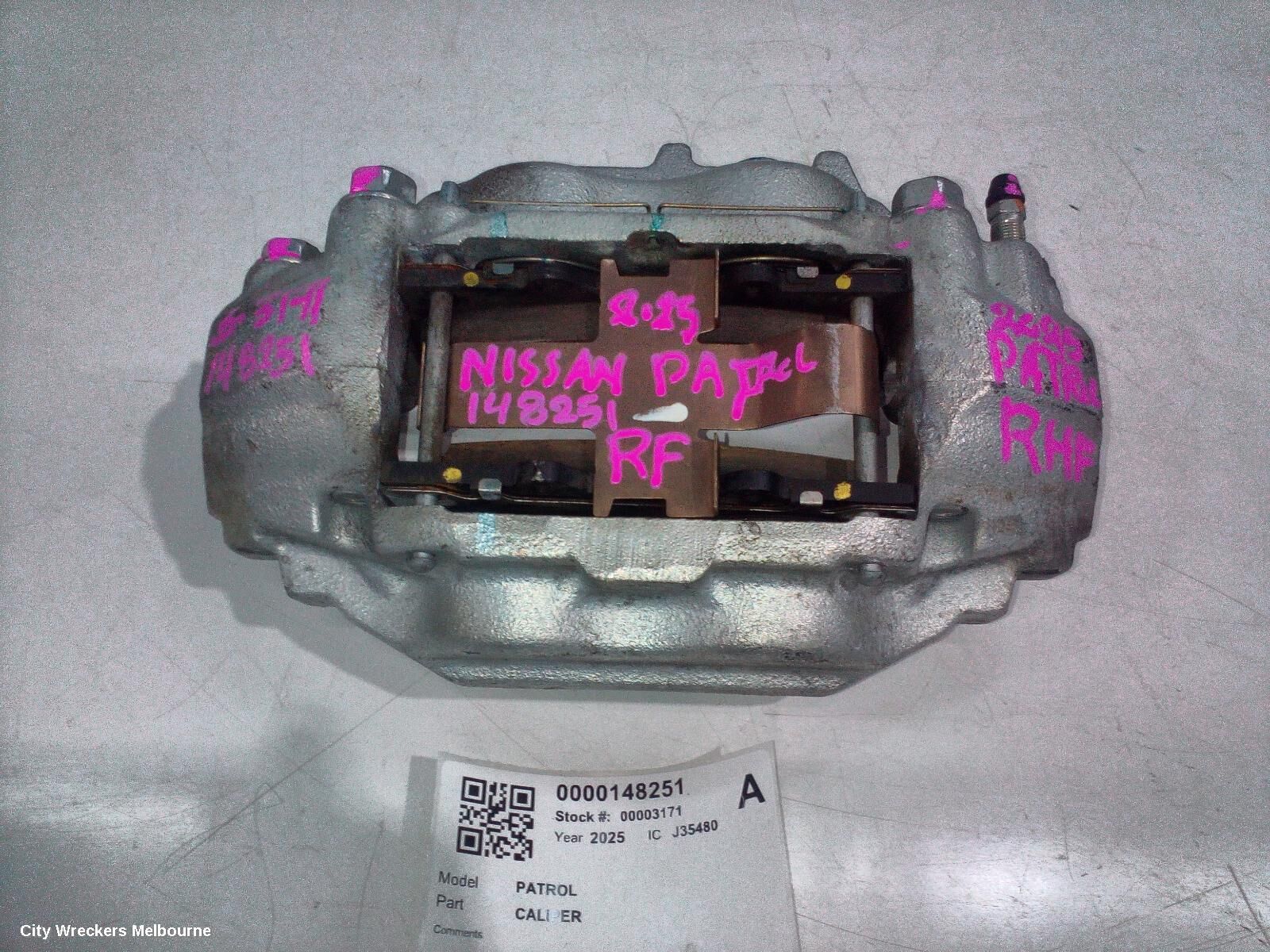 NISSAN PATROL 2025 Caliper