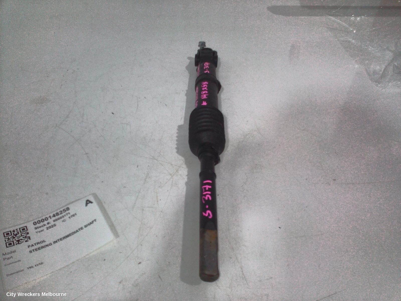 NISSAN PATROL 2025 STEERING INTERMEDIATE SHAFT