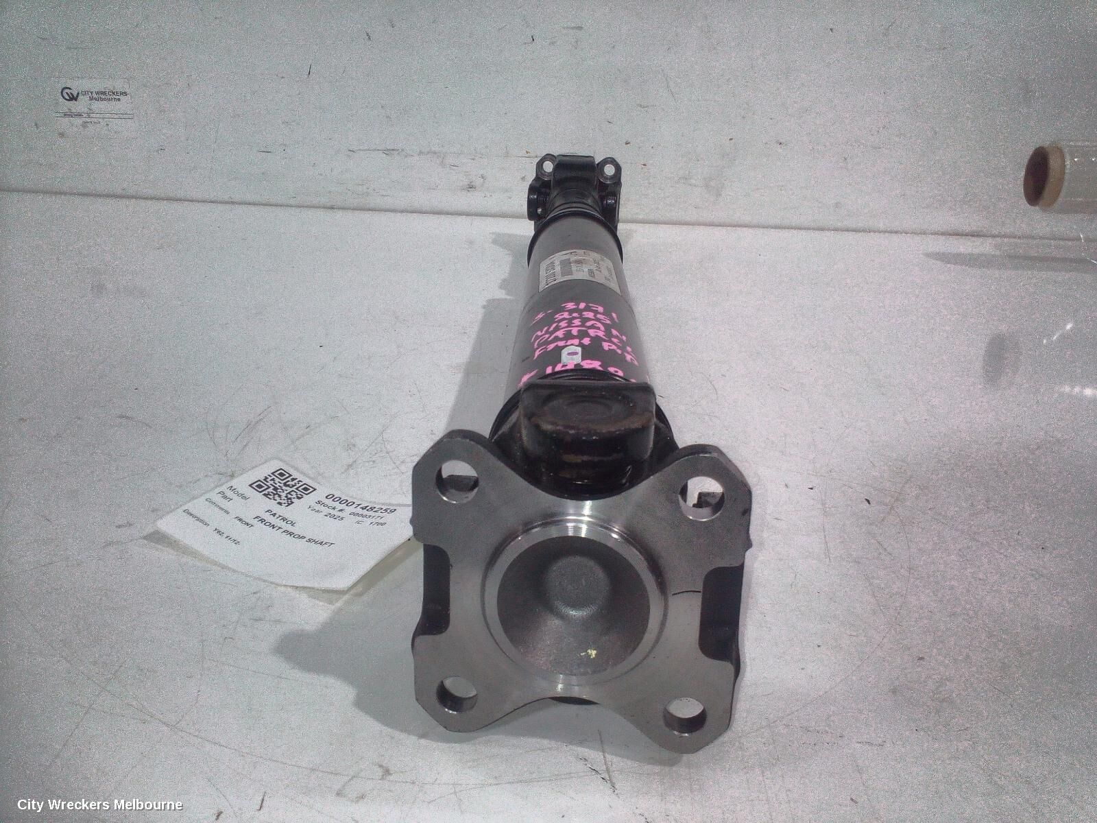 NISSAN PATROL 2025 Front Prop Shaft