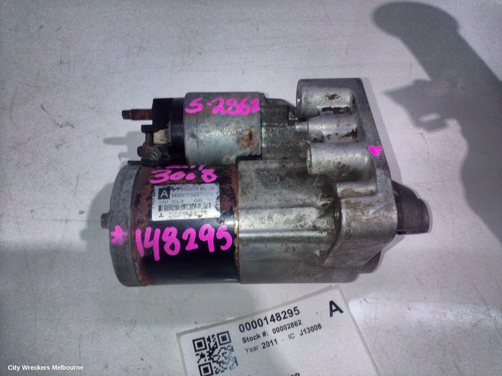 PEUGEOT 3008 2011 Starter