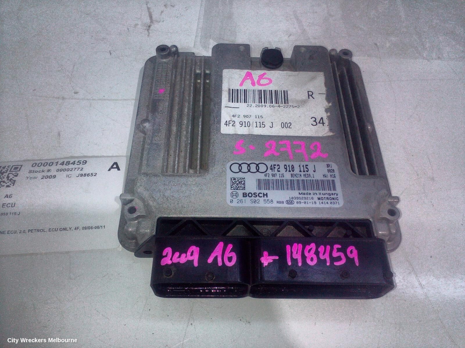 AUDI A6 2009 Ecu