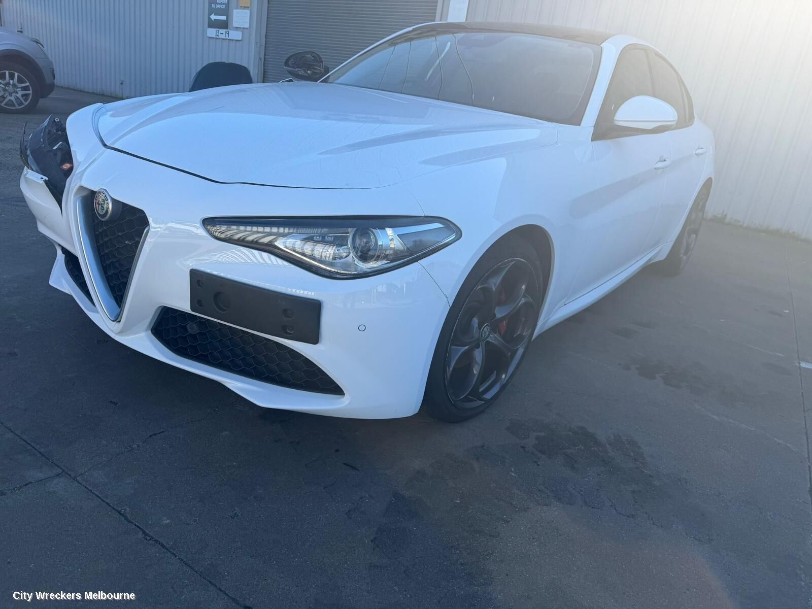 ALFA ROMEO GIULIA 2017 Battery Terminal