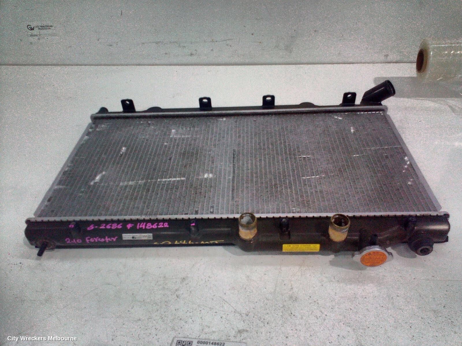 SUBARU FORESTER 2010 Radiator