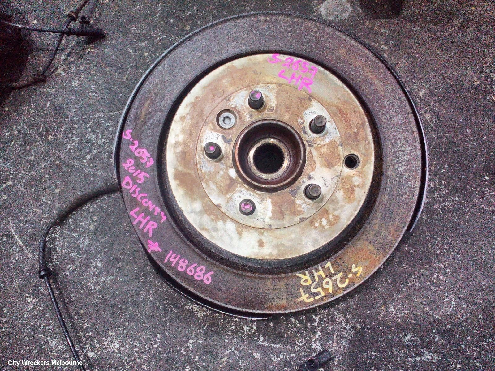 LAND ROVER DISCOVERY 2015 Left Rear Hub Assembly
