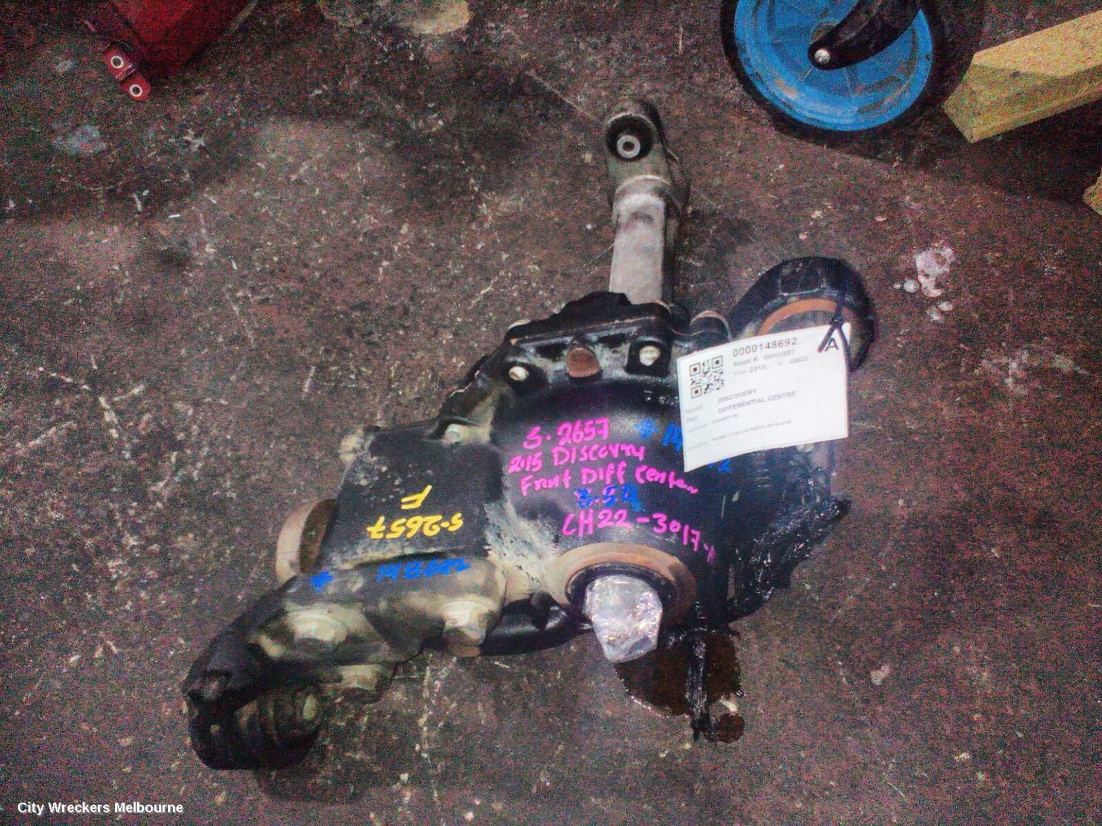LAND ROVER DISCOVERY 2015 Differential Centre
